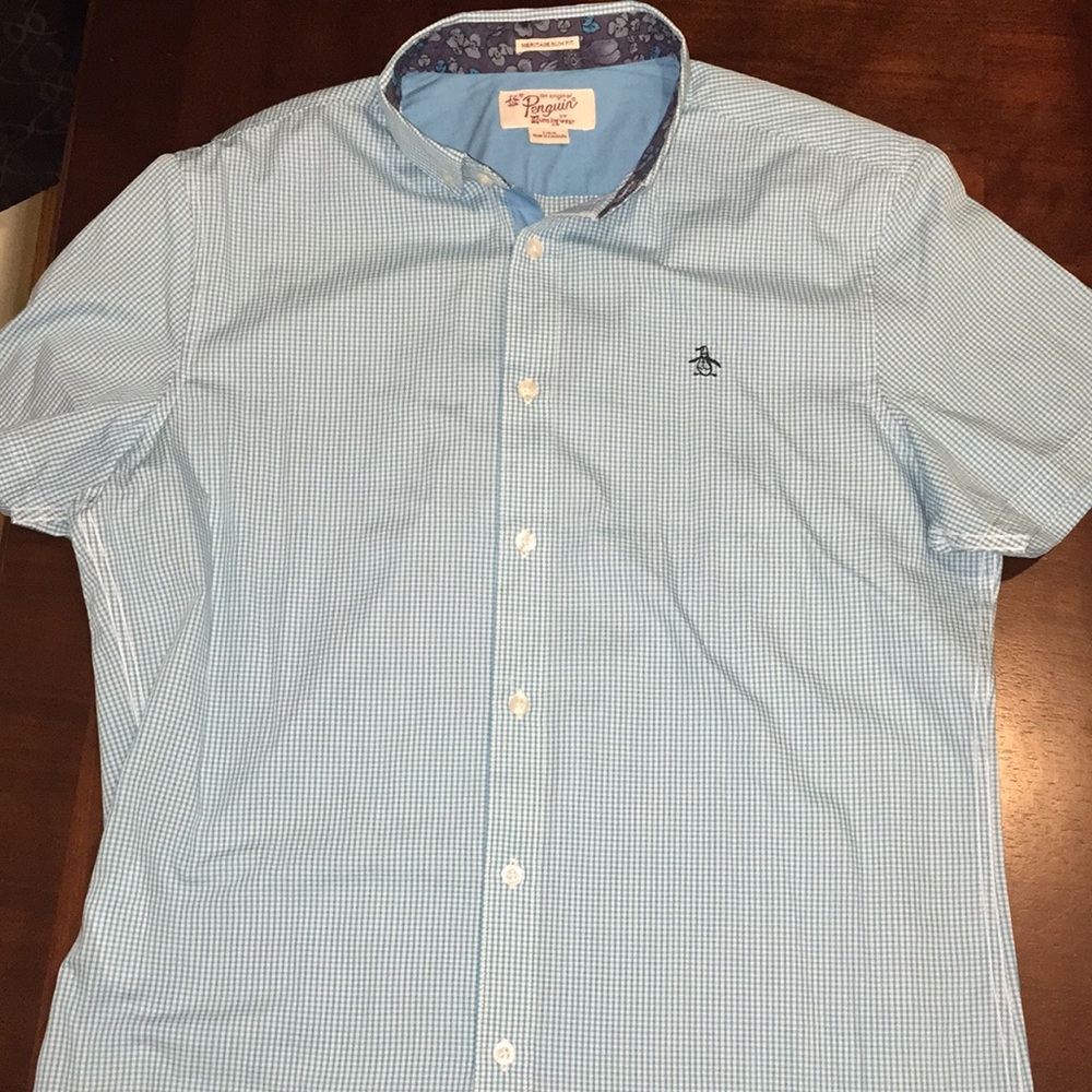 Original Penguin Short-Sleeve Button-Down